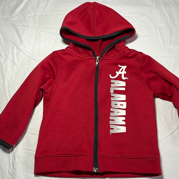 2T Alabama Crimson Tide full zip hoodie - Picture 1 of 3